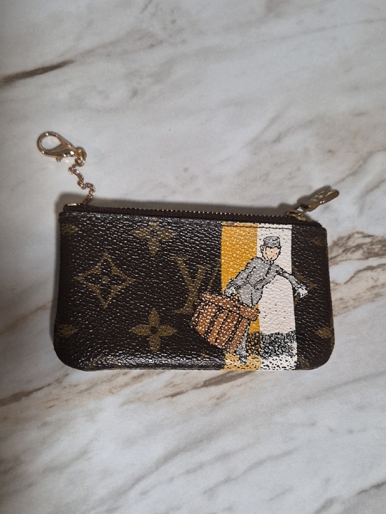 Louis Vuitton Accessories - Louis Vuitton Monogram Key Pouch | “Bon Voyage” Custom